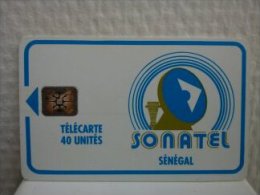 Phonecard Senegal 40 Units Used - Senegal