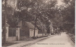 CPA   Saint-Chéron Le Boulevard De Dourdan - Saint Cheron