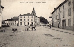 POUXEUX -- Place Et Mairie - Pouxeux Eloyes