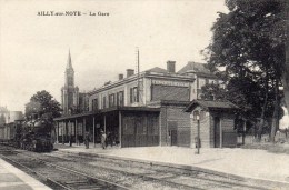 AILLY-SUR-NOYE LA GARE DEPT 80 SOMME - Ailly Sur Noye