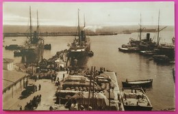 Cpa Alger Transatlantiques Carte Postale Algérie N° 89 Navire Paquebot Bateau Port Non Ecrite - Alger