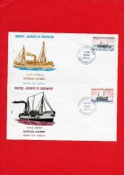 2 Plis En 1° Jour ( Bateaux Anciens ) - FDC