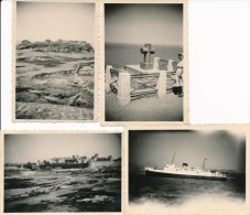 Lot De 4 Photos Amateur SAINT MALO 1949 - Photographie Ancienne No CPA - Saint Malo