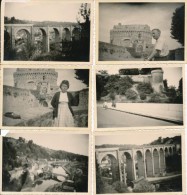 Lot De 6 Photos Amateur DINAN 1949 - Photographie Ancienne No CPA - Dinan