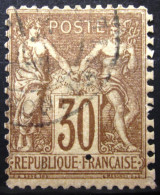 FRANCE           N° 69            OBLITERE - 1876-1878 Sage (Type I)