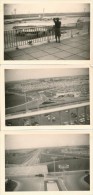 Lot De 3 Photos Amateur ORLY 1961 - Photographie Ancienne No CPA - Orly