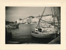 Photo Amateur 1959 SAINT TROPEZ Le Port - Photographie Ancienne No CPA - Saint-Tropez