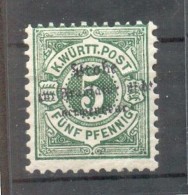 Württemberg 56P PROBEAUFDRUCK* (42677 - Mint