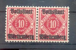 Württemberg 138I LUXUS**POSTFRISCH (42790 - Ungebraucht