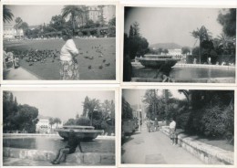 Lot De 9 Photos Amateur 1959 NICE - Photographie Ancienne No CPA - Lotti, Serie, Collezioni