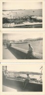 Lot De 3 Photos Amateur 1957 SAINT JEAN DE LUZ - Photographie Ancienne No CPA - Saint Jean De Luz