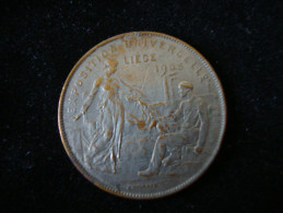 Exposition Universelle 1905 Liege 30 Mm 9,66 Gr, - Andere & Zonder Classificatie