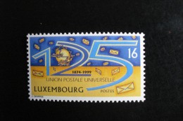 Luxembourg - Année 1999 - 125° Anniv. De L'U.P.U. - Y.T. 1428 - Neufs (**) Mint (MNH) Postfrisch (**) - Nuevos