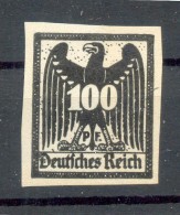 DR-Weimar PROBEDRUCK/ESSAI Schwarz 100 PFENNIG (Z1501 - Ungebraucht