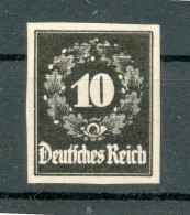 DR-Weimar PROBEDRUCK/ESSAI Schwarz 10Pfennig (Z1504 - Unused Stamps