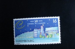 Luxembourg - Année 1999 - 50° Anniv. Du Conseil De L'Europe - Y.T. 1420 - Neufs (**) Mint (MNH) Postfrisch (**) - Nuevos