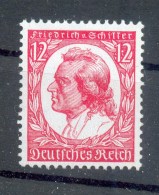 DR-3.Reich SCHILLER 555 LUXUS**POSTFRISCH 76EUR (N0045 - Unused Stamps