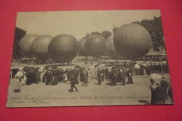 C P Tours Fetes Des 13 14 15 Juin 1908 Course De Sept Ballons Derniers Preparatifs De Depart - Fesselballons