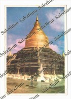 UNION OF MYANMAR - BIRMANIA - SHWEZIGON PAGODA  BAGAN MYANMAR - XXL CARD - Big Format - Myanmar (Birma)