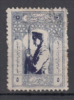 Turkije 1922 Mi Nr 771 Soldaat Met Geweer,  Soldier With Rifle - Used Stamps