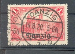 Danzig 8III ABART Gest. BPP 180EUR (44013 - Used