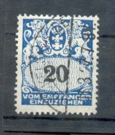 Danzig PORTO 32 STEMPEL NICKELSWALDE Gest. (47315 - Segnatasse