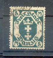 Danzig 108Y WASSERZEICHEN! Gest. BPP 340EUR (49615 - Used