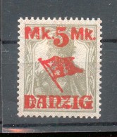 Danzig 30II PFIII ABART* BPP 300EUR (48681 - Ungebraucht