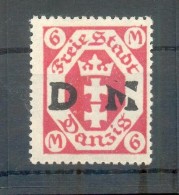 Danzig DIENST 26bIII ABART* (X5150 - Officials