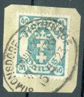 Danzig STEMPEL BAHNPOST SIMONSDORF (34369 - Usati