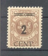 Memel 183 LUXUS**POSTFRISCH 30EUR (69916 - Memel (Klaipeda) 1923