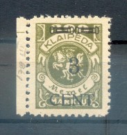 Memel 179III **POSTFRISCH BPP 20 EUR (71492 - Memelland 1923