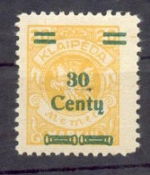 Memel 223IIe TYPE! * BPP (100441 - Memel (Klaipeda) 1923