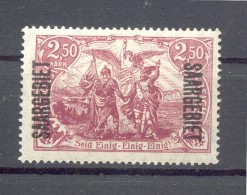 Saar 43d FARBE**POSTFRISCH BPP (71927 - Nuevos