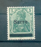 Saar 4II TYPE!**POSTFRISCH BPP 35EUR (71130 - Unused Stamps