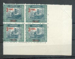 Saar 70V ECKRAND VB**POSTFRISCH (38888 - Unused Stamps