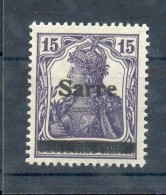 SAAR 7c**POSTFRISCH FARBE BPP 50EUR(69053 - Unused Stamps