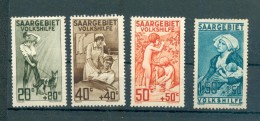 Saar 104/7 SATZ* 50EUR (71860 - Unused Stamps