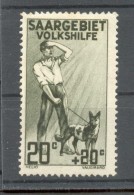 SAAR 104I* Tadellos ABART 60EUR(D9252 - Unused Stamps