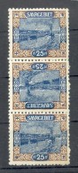 SAAR 56* KEHRDRUCKSTREIFEN (58241 - Unused Stamps