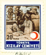 TURKEY  -  1946  Red Crescent  20p  Mounted/Hinged Mint - Ongebruikt