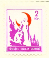 TURKEY  -  1950  Red Crescent  2k  Mounted/Hinged Mint - Ungebraucht