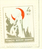 TURKEY  -  1950  Red Crescent  4k  Mounted/Hinged Mint - Ungebraucht