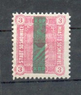 Polen SOSNOWICE LOKALPOST 3 LUXUS**POSTFRISCH 120EUR (70004 - Occupation 1914-18