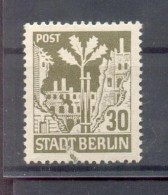 SBZ 7 UNTEN MARKANTER FREMDKÖRPER!!**POSTFRISCH (43355 - Mint