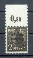 SBZ 182 POR OBERAND DURCHGEZÄHNT**POSTFRISCH 50EUR (G4853 - Postfris