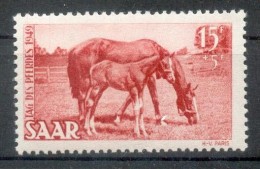 Saar 265PFII ABART**POSTFRISCH 70EUR (36055 - Unused Stamps