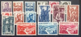 SAAR 239/54** MNH POSTFRISCH LUXUS 86 EUR(69398 - Unused Stamps