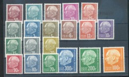 Saar HEUSS 409/28 SATZ** MNH POSTFRISCH 55EUR (70058 - Unused Stamps