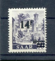 Saar 236DD DOPPELDRUCK**POSTFRISCH BPP (G3292 - Unused Stamps